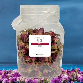 자연그대로를 담은 장미꽃 차 은은한향의 꽃차 장미꽃차100% 장미차, 1개, 130g(용기), 130g, 1개, 1개입