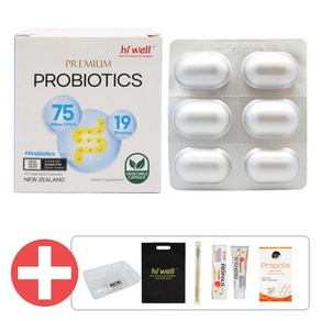 하이웰 유산균 프로바이오틱스 60캡슐 뉴질랜드 750억 Pobiotics 프리바이오틱스, 60정, 1개