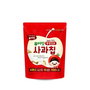 퓨어잇 동결건조 사과칩, 12g, 1개