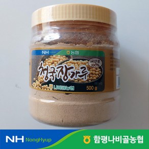 함평 나비골농협 국산 청국장가루 청국장분말 국산콩으로 만든 청국장, 500g, 1개