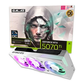 갤럭시 GALAX 지포스 RTX 50 시리즈 그래픽카드, RTX 5070 TI EX GAMER[[화이트]