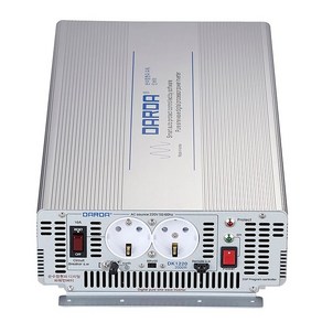 DARDA 차량용 순수 정현파 인버터 DK1220A 배터리 DC 12V 2000W 2kw 다르다 피앤케이하이테크 국산정품 자동차용 2k 안전인증, 1개