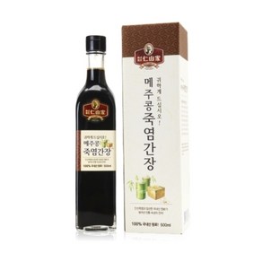 인산가 메주콩 죽염간장 500ml 인산죽염, 1개