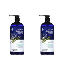 Avalon Organics Thickening 샴푸 946ml 2팩