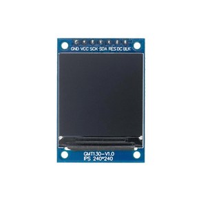 1.3인치 IPS LCD 모듈 240x240 풀 컬러 SPI 인터페이스, LCD 단품, 1개