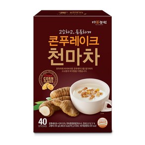 다농원 콘푸레이크 천마차 40T, 18g, 40개입, 1개