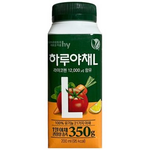 한국야쿠르트 하루야채 L 200ml 20개