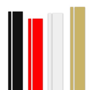 데일리쇼핑 오토바이 2라인 라인스티커 5cmx50cm 반사스티커, 1개, 골드