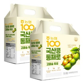 농협 100 국산콩 통째로 고칼슘 두유