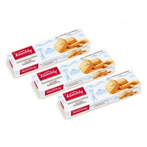 캄블리 스위스 에멘탈 스펠트 아몬드 버터 비스킷 100g x 3팩, 3개