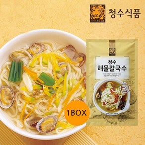 청수식품 [청수식품] 청수 해물칼국수 20인분 110g x 20봉, 1개, 2.2kg