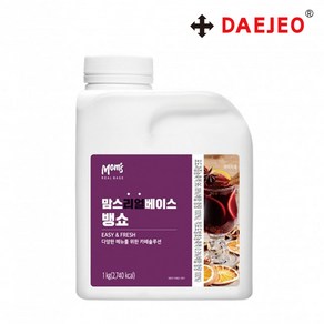 흥국 맘스리얼베이스 뱅쇼1kg x2개 뱅쇼에이드베이스, 2개, 1kg