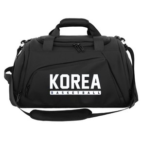 KOREA 프로텍션백 - PU코팅 대형스포츠 더플백/백팩 2in1농구공가방 분리신발주머니, 블랙, 1개