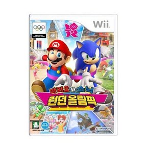 [중고] 마리오와소닉 런던올림픽 닌텐도위 Wii 한글판 정품