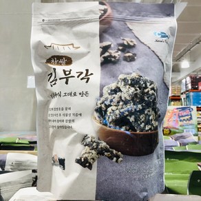 씨위드 예맛 찹쌀 김부각 코스트코 250g 신안천사 김 과자 술안주 아이들 간식 반찬, 1개