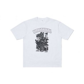 매장상품 NOMANUAL 노매뉴얼 반팔티 S.P T-SHIRT - WHITE 368073