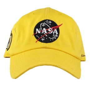 FIELD GRADE Skylab NASA 모자 스페셜 에디션 패치 포함, Yellow Distessed