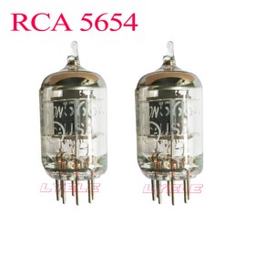 진공관 미국 RCA 5654 진공관 베이징 6J1 403A 6AK5 EF95 CV4010 전자관 신제품, 4) 2 pcs  squae shape