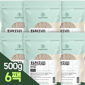 차전자피 분말 다이어트 차전자피식이섬유 배변활동 원활 질경이 포만감 차전차피, 6개, 500g