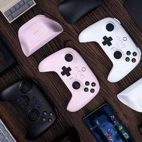 8bitdo 얼티밋 컨트롤러 블루투스 조이패드 얼티메이트 2.4G버전 NS버전 게임패드 충전독 포함