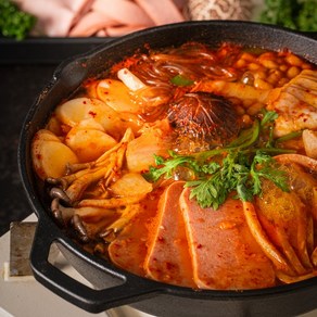 송가네 송탄부대찌개 800g 팩당 2인분 (라면사리 포함)