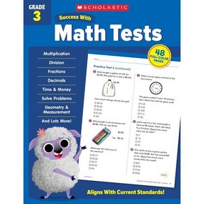 Scholastic Success with Math Tests Grade 3