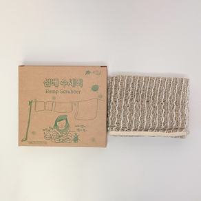 [예고은삼베] 국산 천연 삼베 수세미 (3개입) 3종 택1, 3호(최고급형), 1개, 3개