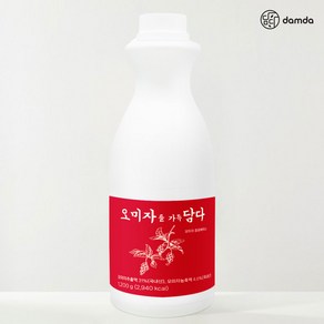[담다] 오미자베이스 오미자를 가득담다, 1개, 1.2L