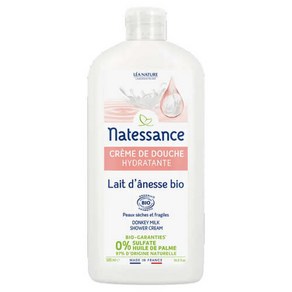 LEA NATURE 레아 네이처 카모마일 당나귀 밀크 샤워 크림 500ml 2팩, 2개