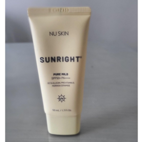 뉴스킨 선라이트 퓨어 마일드 선크림 SPF50+PA++++ 민감한피부 무기자차성분, 1개, 50ml