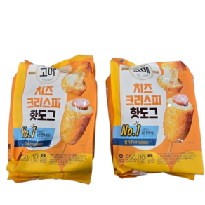 고메 425g 치즈크리스피 핫도그, 850g, 2개