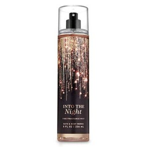 Bath and Body Woks INTO THE NIGHT 미스트 236ml 2019년 한정판, 1개