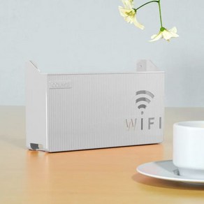 공유기거치대 셋탑박스 숨기기 셋톱박스 거치대 벽걸이 형 무선 Wi-Fi 라우터 선반 ABS 보관함 랙 케이블 브라켓 거실 용 상자