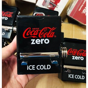 Reto CoCacola 레트로 코카콜라소품 디스펜서 이쑤시개 보관함 이쑤시개통 빈티지소품, 블랙, 1개