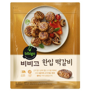 비비고 한입떡갈비, 490g, 1개