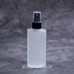 올댓허브 100ml 반투명 유리 스프레이 용기 스킨 용기, 1개