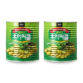 참존식품 슬라이스 오이피클, 2개, 3kg