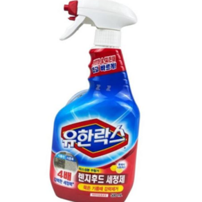 유한락스 주방 세정제 렌지 후드 기름때 제거 500ml 920000EA, 본상품