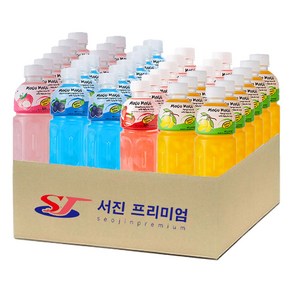 (서진프리미엄) 모구모구 4종혼합(리치+블랙커런트+딸기+망고) 320mlx36ea