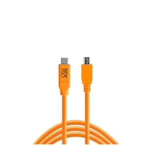 테더툴스 TethePo USB-C to 2.0 Mico-B 5-Pin 케이블 (4.6m), 1개