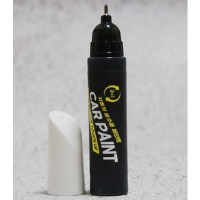 2in1 카페인트 차량 도색 도장 붓펜 보수 체어맨 W, SAF 파인실버, 1개
