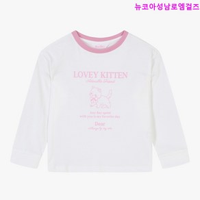 로엠걸즈 +데일리티셔츠+ 라운드넥 그래픽 티셔츠 RGLA2511C 뉴코아울산성남점