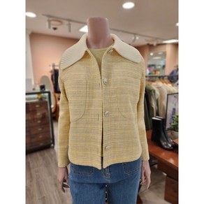 BCBG [올앤선드리] 탈리아TWEED JK _ A3S2J137 31 [L/YELLOW]