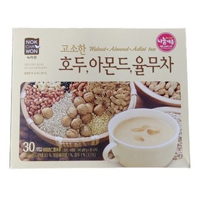 녹차원 호두 아몬드 율무차, 18g, 30개입, 1개