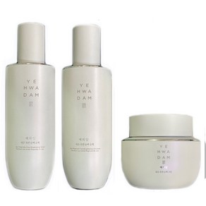 더페이스샵 예화담 제주 목련 순백 크림 3종세트 (수액160ml+유액140ml+크림50ml)