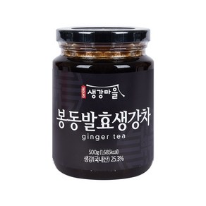 순수국산 봉동생강마을 발효생강차 500g 보틀(pet), 1개입, 1개