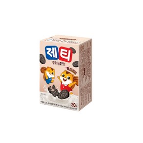 제티 쿠키앤초코맛, 17g, 20개입, 2개