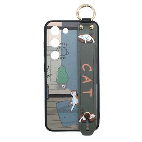 신서엔코 갤럭시S25 갤럭시S25플러스 갤럭시S25울트라 케이스 Galaxy Phone Case SCS-1533 일러스트 핸드 스트랩 휴대폰 케이스