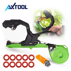 AXTOOL 식물결속기 고급형 세트 원예 농업용, 1세트