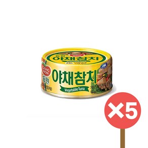 동원 야채참치 100g 5개+동원 마일드참치 100g 5개 5개, 5개